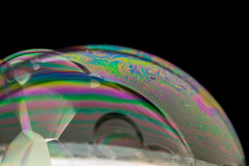 Bulles — photographie de Samten Norbù