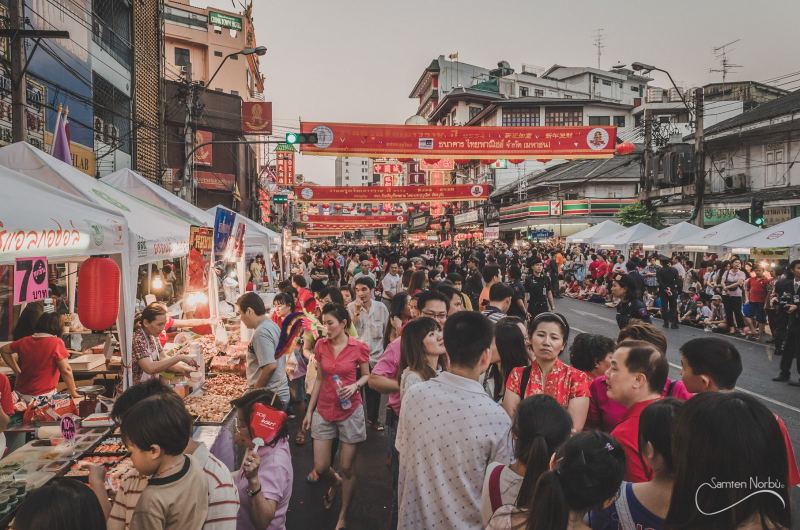 Chinatown — photographie de Samten Norbù