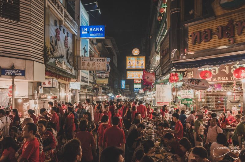 Chinatown — photographie de Samten Norbù