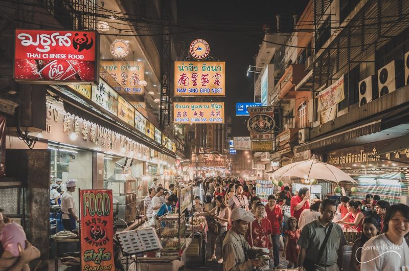 Chinatown — photographie de Samten Norbù