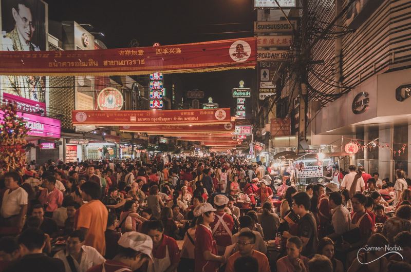 Chinatown — photographie de Samten Norbù