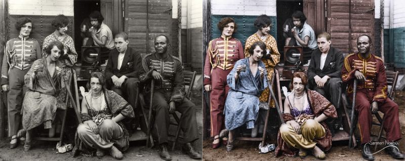 Colorisations — photographie de Samten Norbù