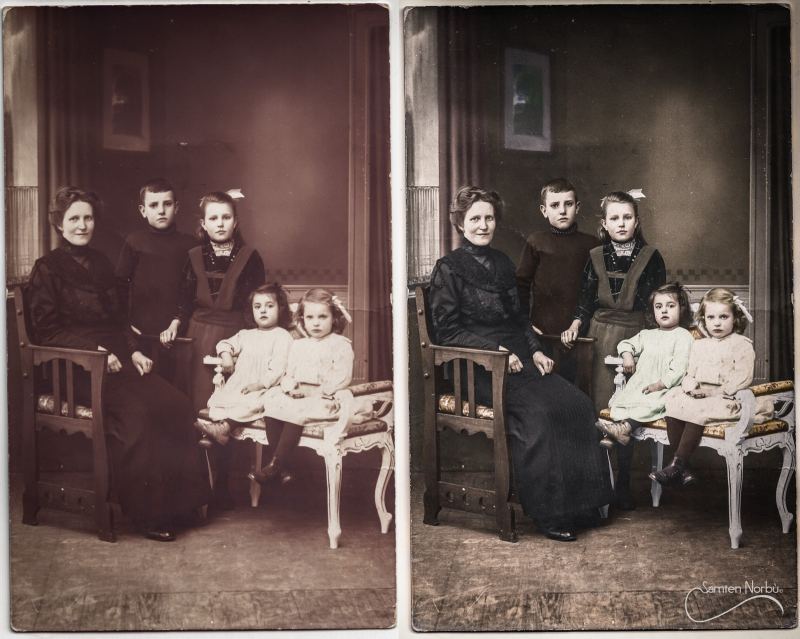 Colorisations — photographie de Samten Norbù