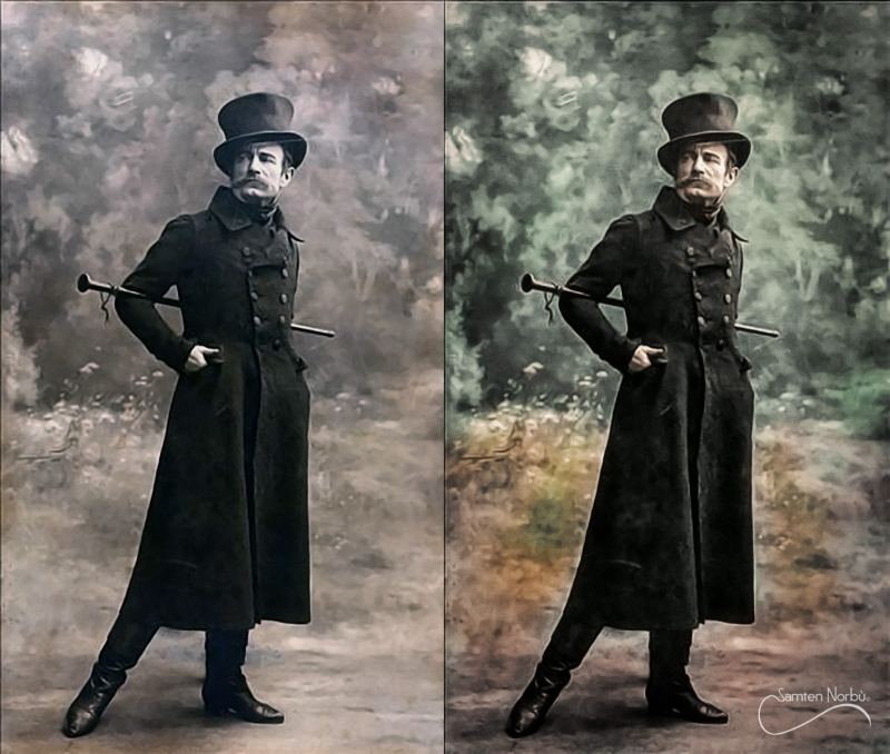 Colorisations — photographie de Samten Norbù