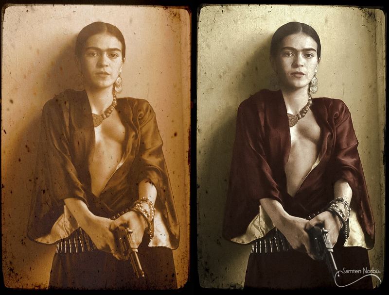 Colorisations — photographie de Samten Norbù