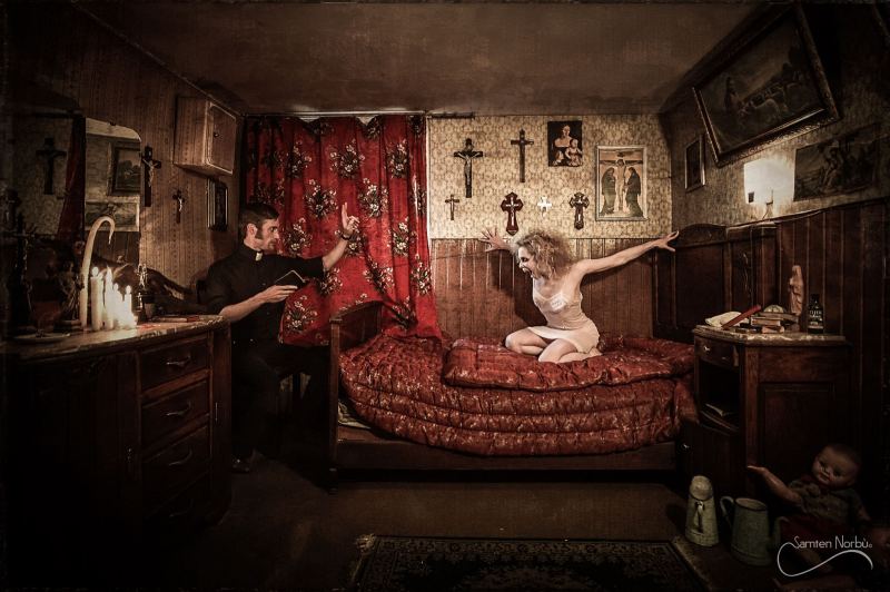 L'exorciste — photographie de Samten Norbù