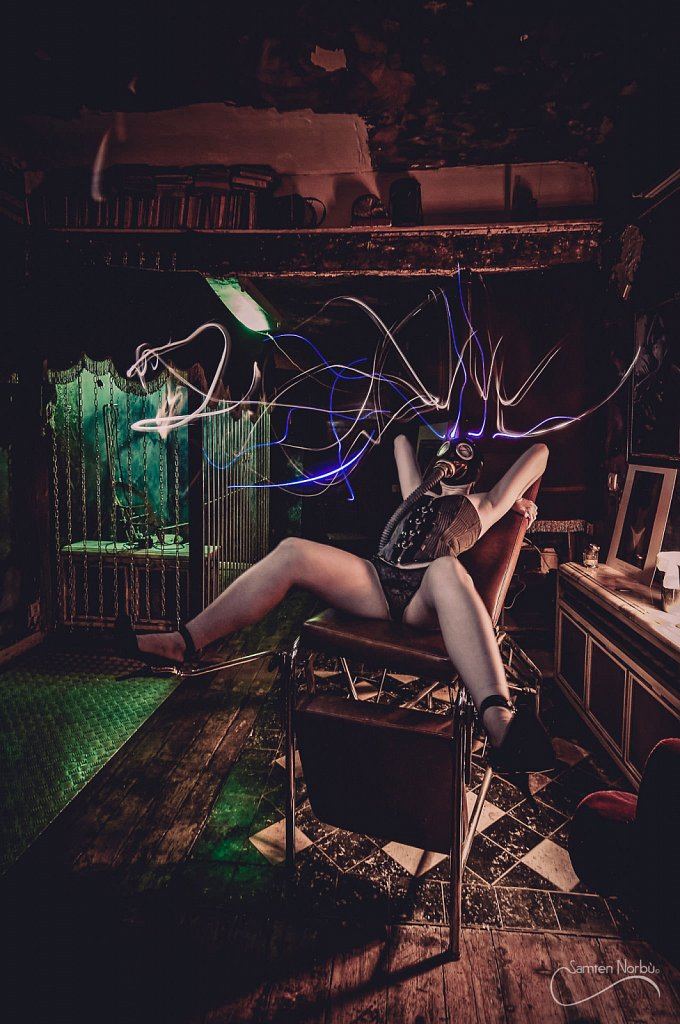 Lightpainting — photographie de Samten Norbù