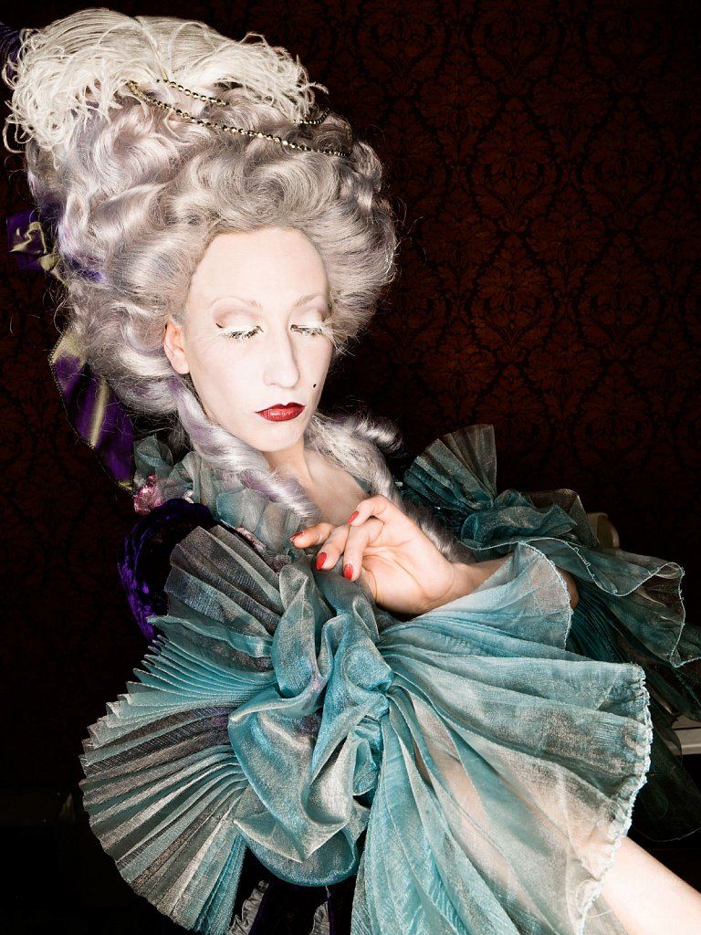 Funky Marie-Antoinette — photographie de Samten Norbù