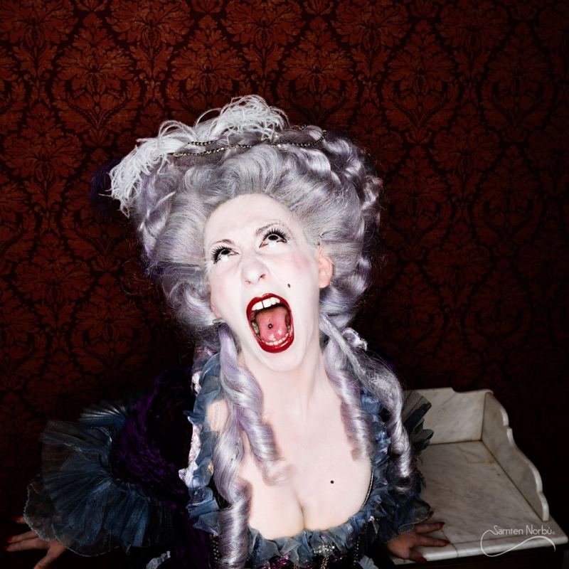 Funky Marie-Antoinette — photographie de Samten Norbù