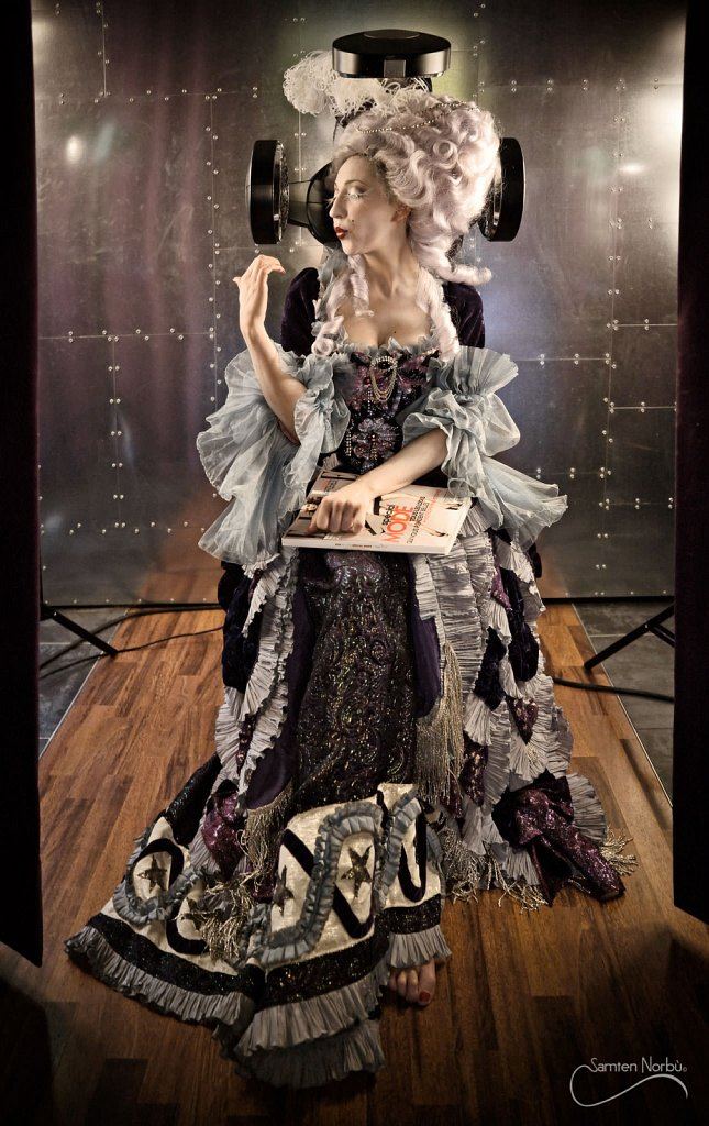 Funky Marie-Antoinette — photographie de Samten Norbù