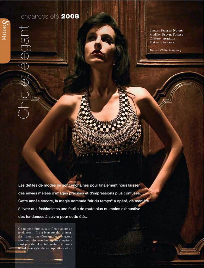 Mode/Beauté — photographie de Samten Norbù
