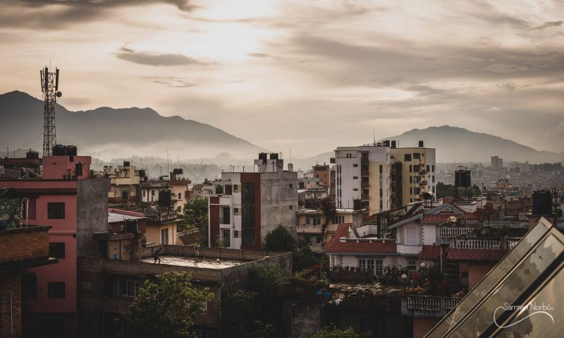Nepal - Katmandou — photographie de Samten Norbù