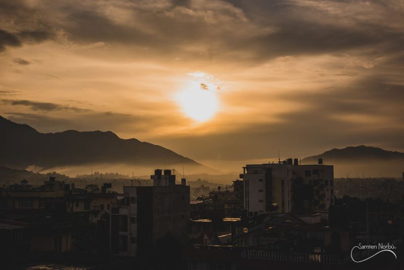 Nepal - Katmandou — photographie de Samten Norbù