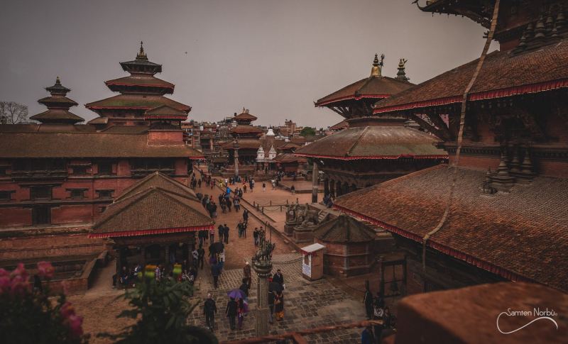 Nepal - Katmandou — photographie de Samten Norbù