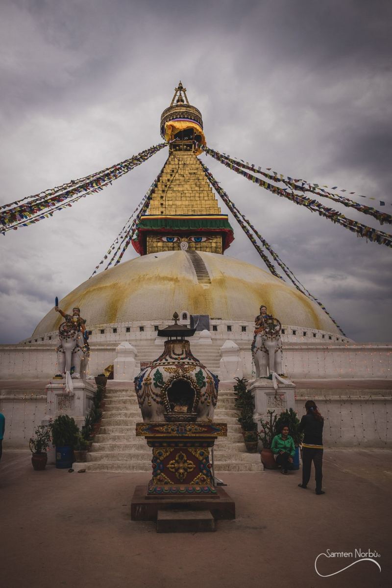 Nepal - Katmandou — photographie de Samten Norbù