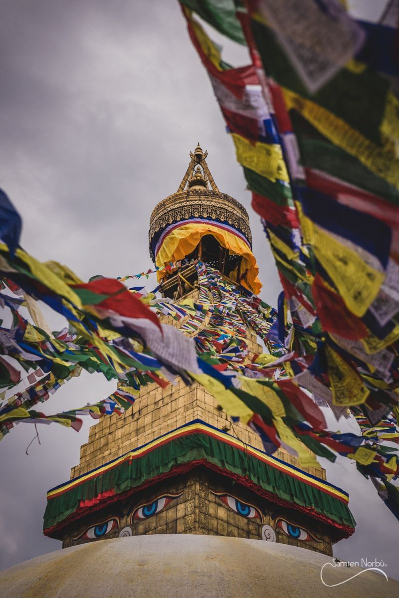 Nepal - Katmandou — photographie de Samten Norbù