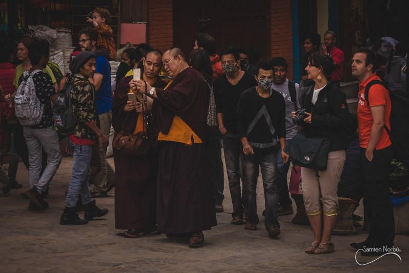 Nepal - Katmandou — photographie de Samten Norbù