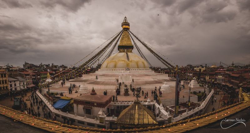 Nepal - Katmandou — photographie de Samten Norbù