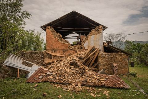 Népal - Séisme — photographies de Samten Norbù
