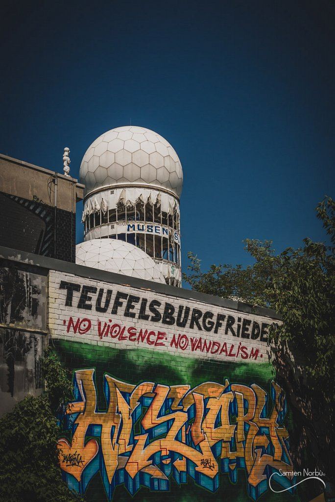 Teufelsberg Abhörnstation — photographie de Samten Norbù