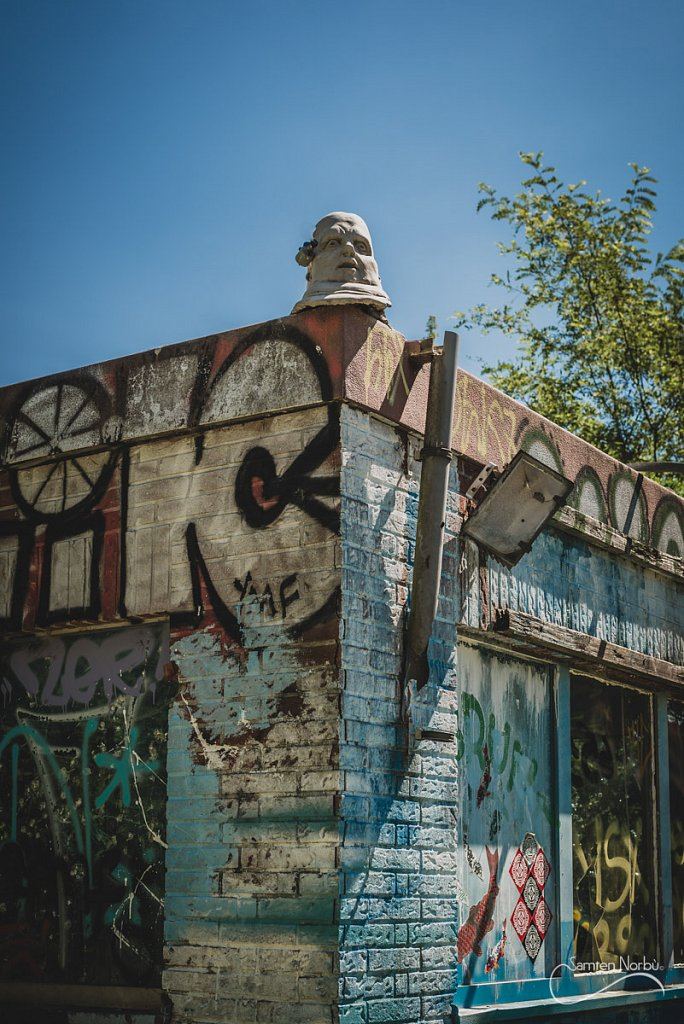 Teufelsberg Abhörnstation — photographie de Samten Norbù