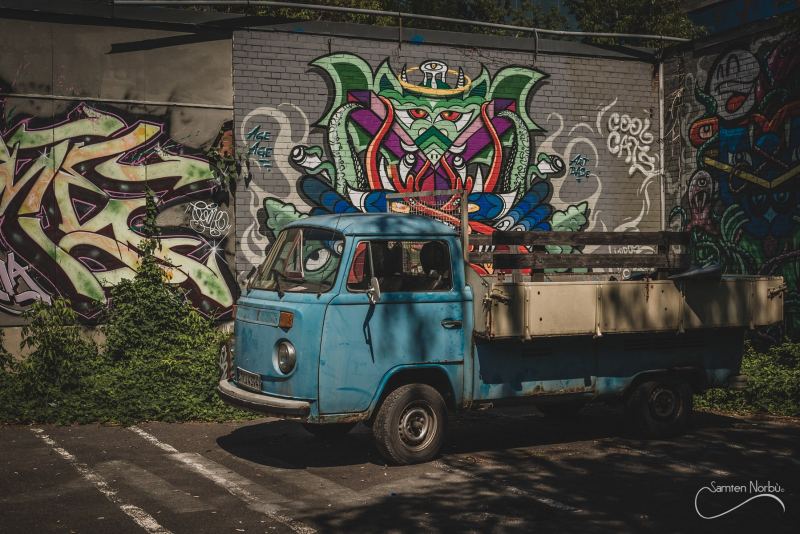 Teufelsberg Abhörnstation — photographie de Samten Norbù