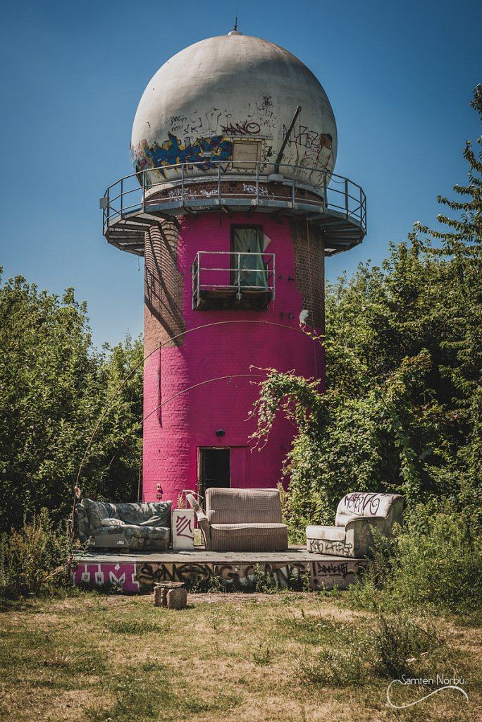 Teufelsberg Abhörnstation — photographie de Samten Norbù