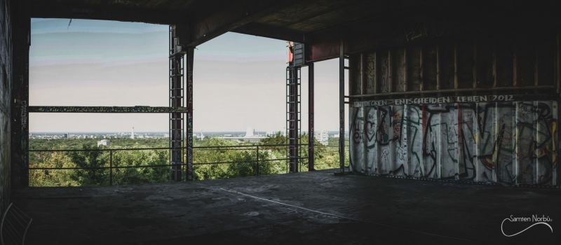 Teufelsberg Abhörnstation — photographie de Samten Norbù