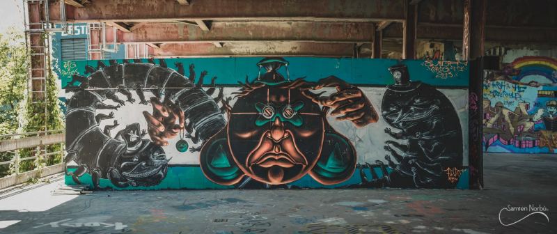 Teufelsberg Abhörnstation — photographie de Samten Norbù