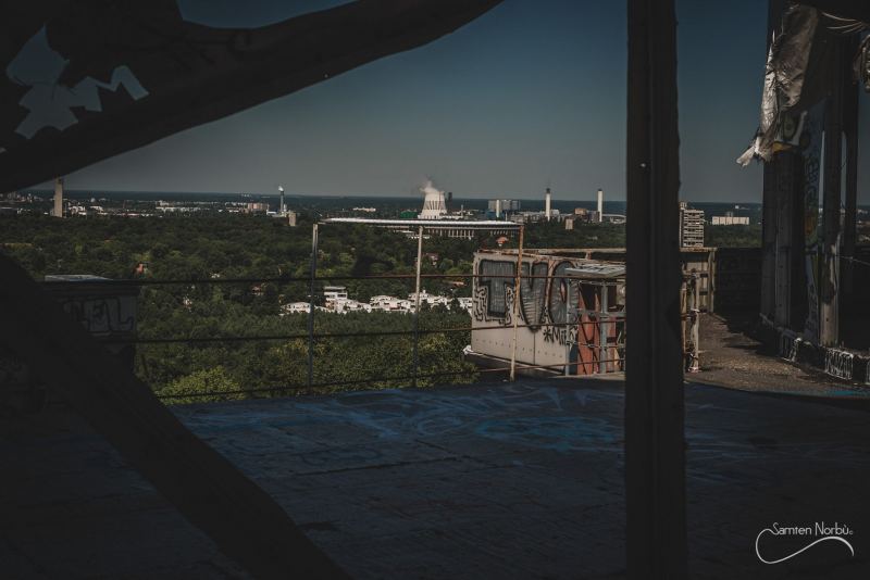 Teufelsberg Abhörnstation — photographie de Samten Norbù