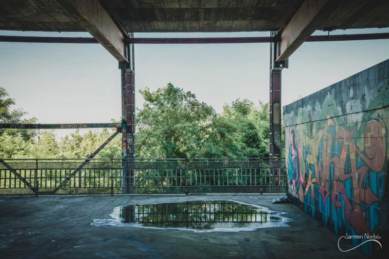 Teufelsberg Abhörnstation — photographie de Samten Norbù