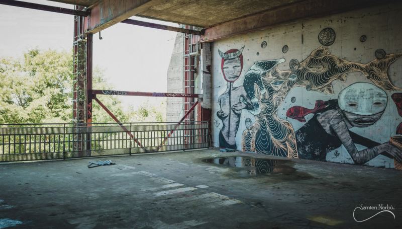 Teufelsberg Abhörnstation — photographie de Samten Norbù