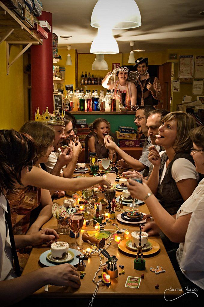 Un café à Strasbourg — photographie de Samten Norbù