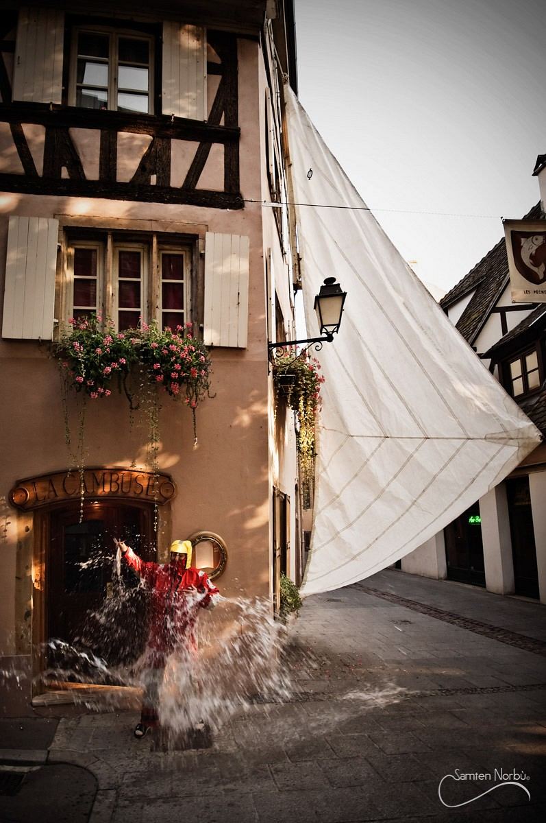 Un café à Strasbourg — photographie de Samten Norbù