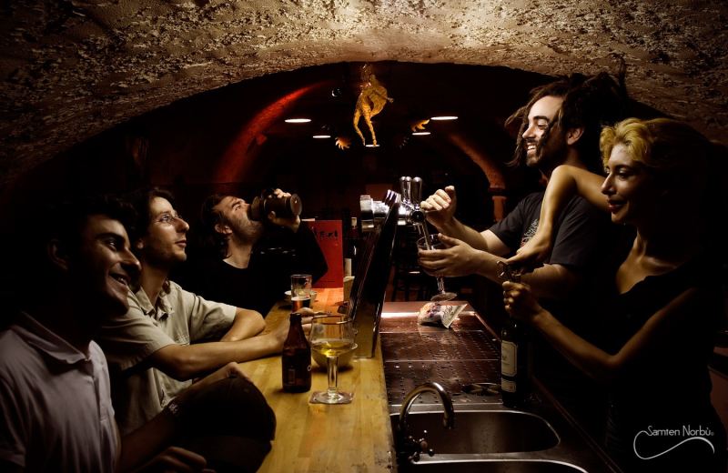 Un café à Strasbourg — photographie de Samten Norbù