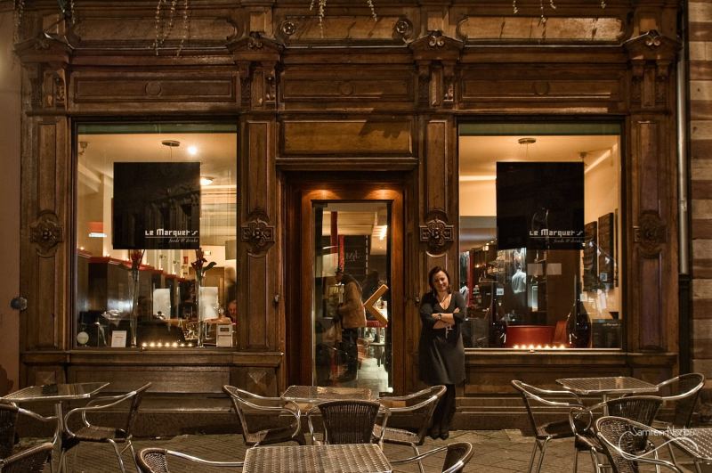 Un café à Strasbourg — photographie de Samten Norbù