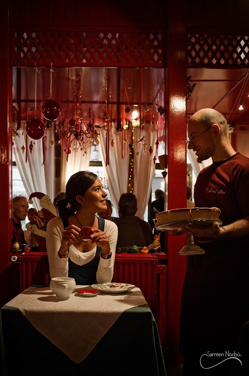 Un café à Strasbourg — photographie de Samten Norbù
